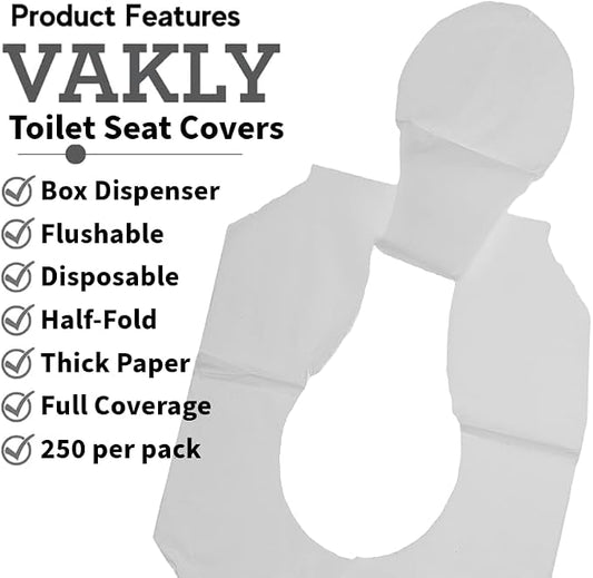 1000 Paper Toilet Seat Covers - Image 2