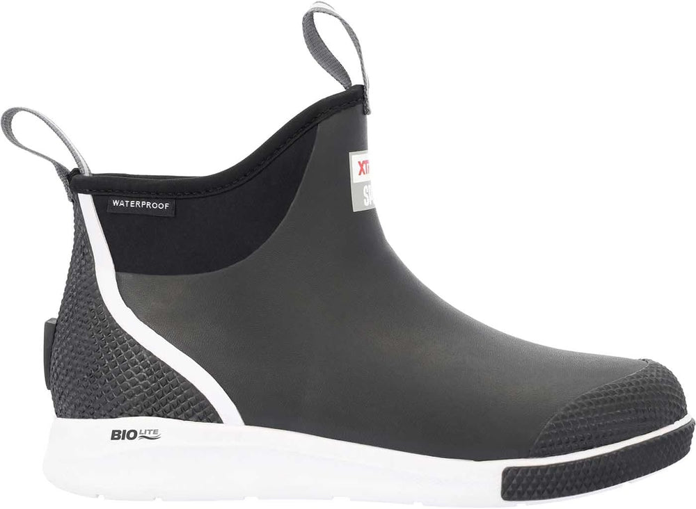 XTRATUF 6” Men’s Ankle Deck Boot Sport - 30% Lighter, 100% Waterproof Rubber ...