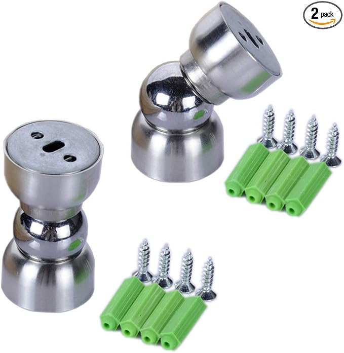 Ultra Short Type Brushed Stainless Steel Magnetic Door Stopper, Ultra Mini Home by Xntun