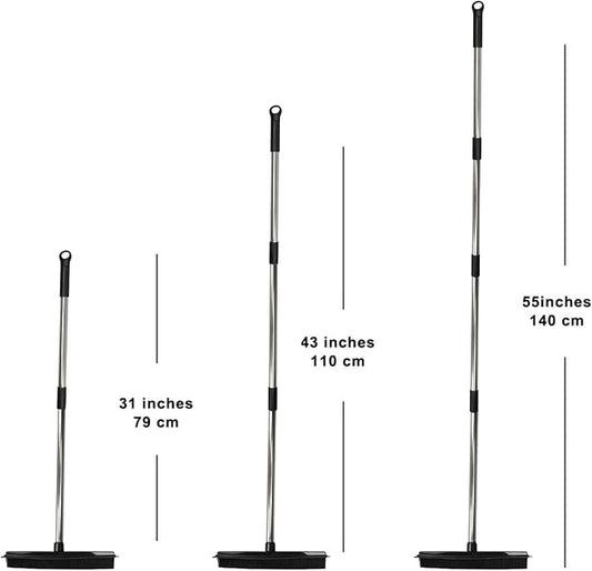 Pet Hair Rubber Broom Floor Brush - Image 2