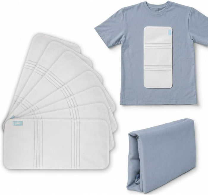 PLIIO 7-Pack Medium Filers Foldable Clothes Organizer Durable TShirt Folder