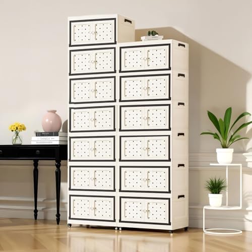 SunSettler Stackable Storage Bin with Wheels & Lid