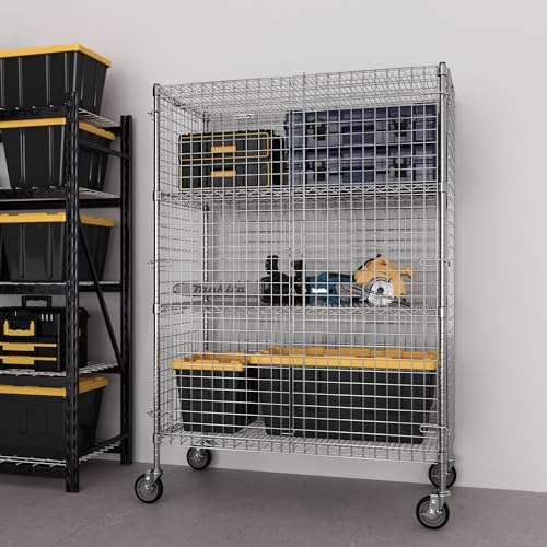24" W x 48" L x 69" H Heavy Duty Utility Commercial Grade Meta...