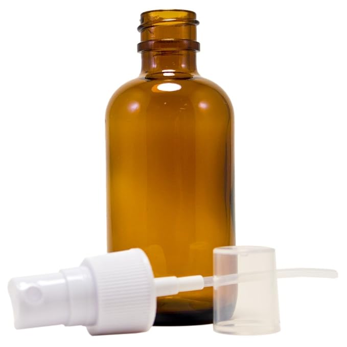 2 fl oz Amber Glass Bottle - Image 2