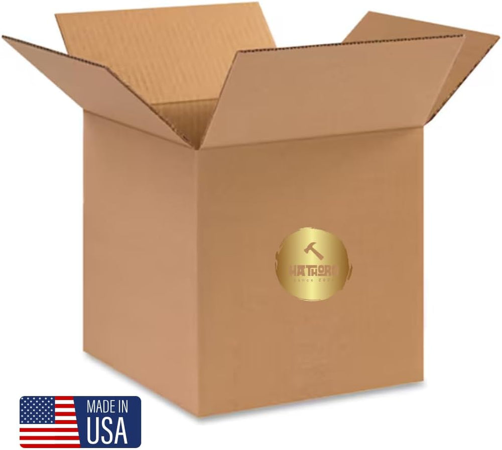 Small Shipping Boxes 12"L x 12"W x 12"H, 25-Pack | Kraft Corru...