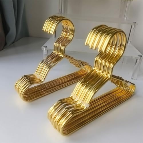 20Pcs Pets Closet Hanger Metal Mini Clothes Rack for Dog Cat Storage Organizer