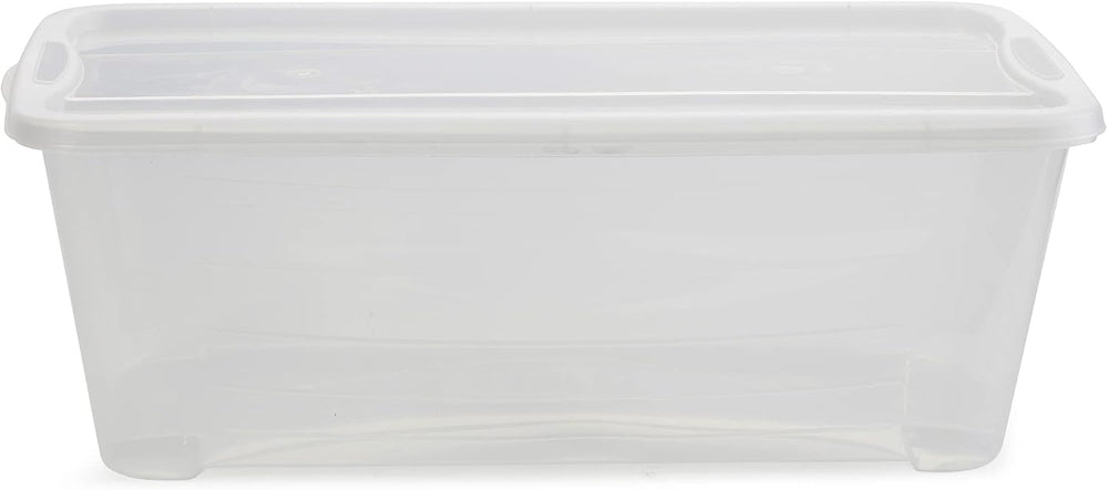 Life Story 6 Liter Shoe, Accessory, and Closet Plastic Storage Box Multi-Purp...