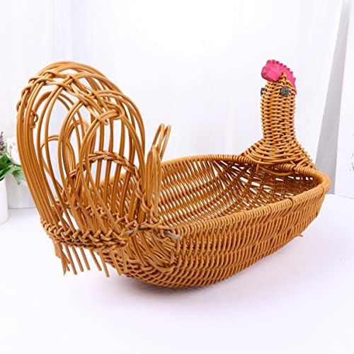 Sewroro Wicker Baskets for Storage Woven Basket Organizer Thanksgiving Servin...