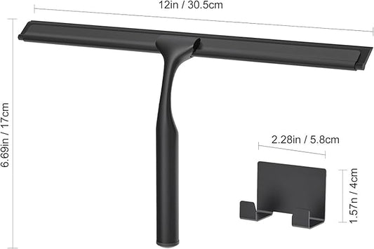 Shower Squeegee for Glass Doors, Shower Squeegee for Tile Shower Walls - Image 2