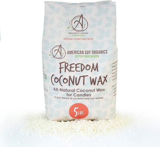 American Soy Organics Freedom Coconut Soy Wax Beads - Image 2