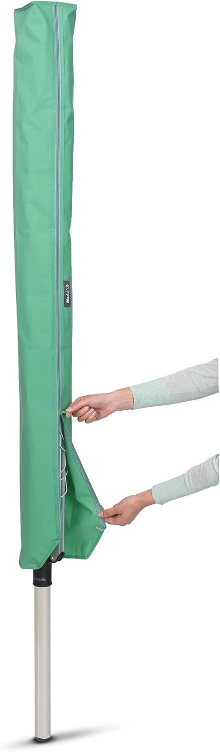 Brabantia Lift-O-Matic Outdoor 4 Arm Clothesline (197 ft/Ø 1.8") Height ...