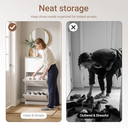 Haotian Shoe Cabinet Storage for Entryway