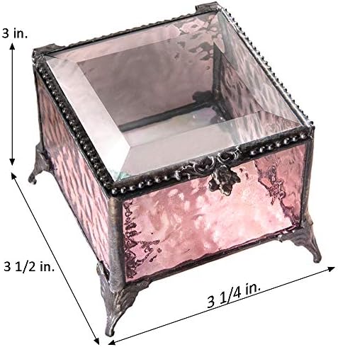 Personalized First Communion Gift Keepsake Box for Girl Stained Glass Engrave...