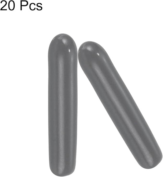 uxcell 20pcs Rubber End Caps 2mm ID Vinyl PVC Round Tube Bolt Cap Cover Screw - Image 2