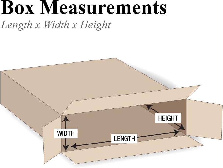 Partners Brand P8452FOL Side Loading Boxes, 8"L x 4"W x 52"H, ...