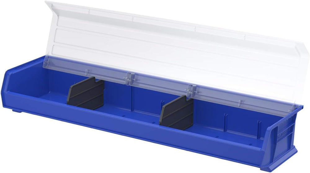 Akro-Mils 30320 AkroBins Plastic Storage Bin Hanging Stacking Containers, (9-...