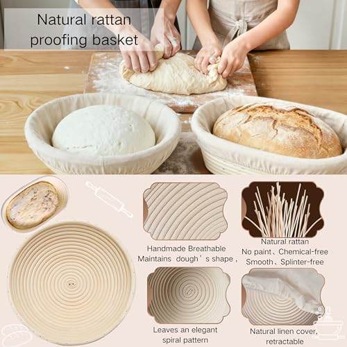 All-Inclusive Sourdough Starter Kit with Enameled Cast Iron Dutch Oven & ...