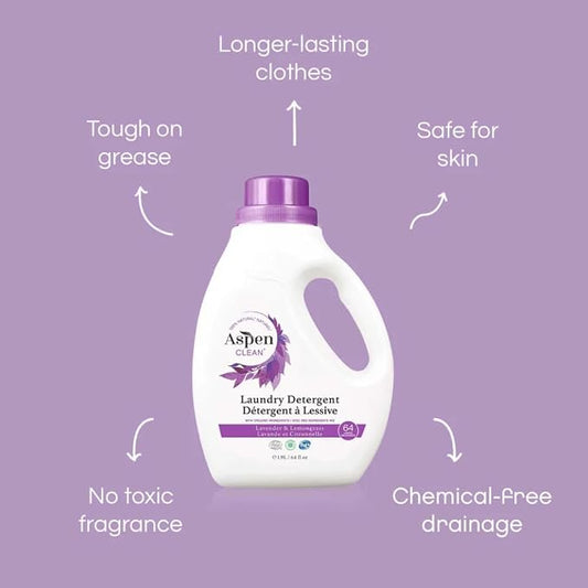 Natural Laundry Detergent Lavender & Lemongrass - Image 2