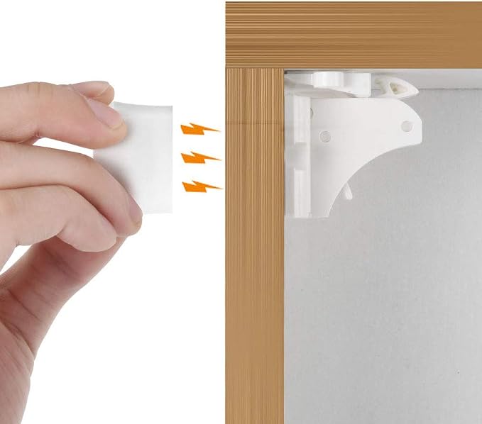 Vmaisi Adhesive Magnetic Locks for Cabinets & Drawers - Image 8