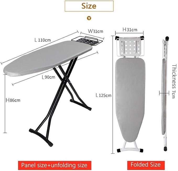 Ironing Board Full Size, Heavy Duty Small Iron Board - Image 9