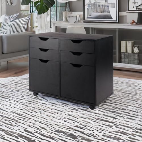 Ergode Halifax 2-Section Mobile Storage Cabinet