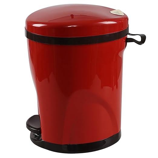 Small Bathroom Step On Trash Can - Image 7