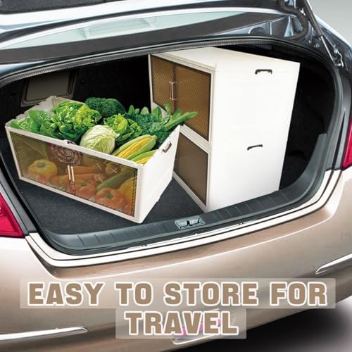 Stackable Storage Bins with Lid,147Gal Closet Organizers and Plastic Cabinets...