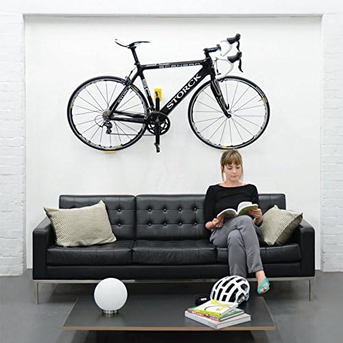 Cycloc Hero - Elegant Wall Mount Bike Storage Rack - Multiple Color Options A...