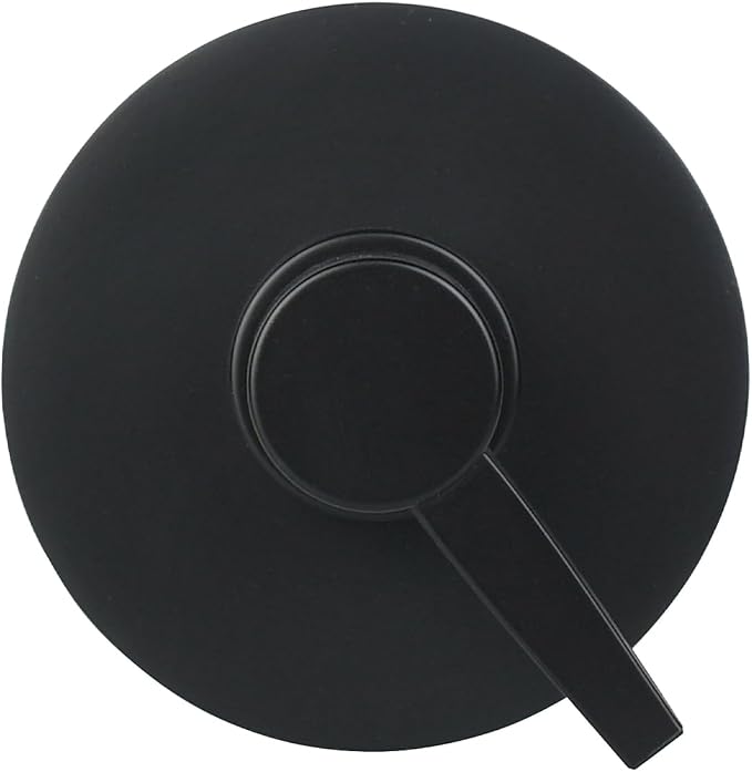Matte Black Shampoo Dispenser Modern Refillable Pump Bottle - Image 9