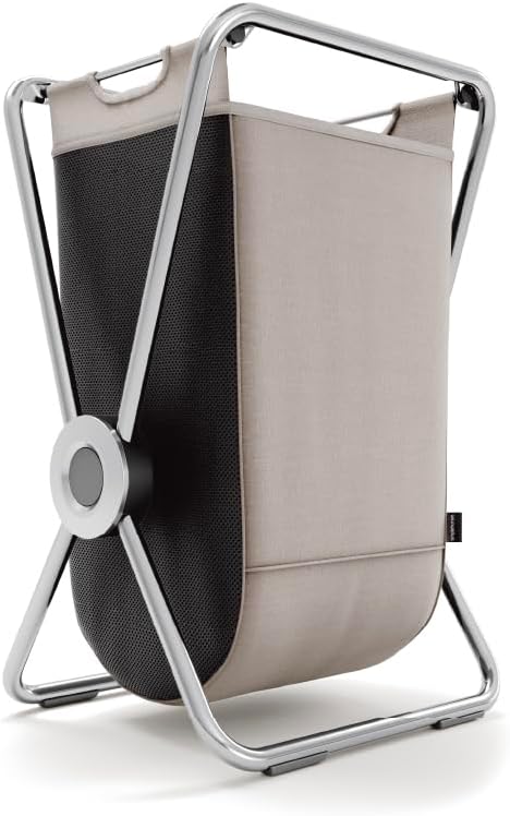 simplehuman X-Frame Hamper, Single Compartment Laundry Hamper for Bedroom Bat...