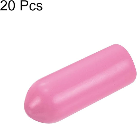 uxcell 20pcs Rubber End Caps 5mm ID Vinyl PVC Round Tube Bolt Cap Cover Screw - Image 2