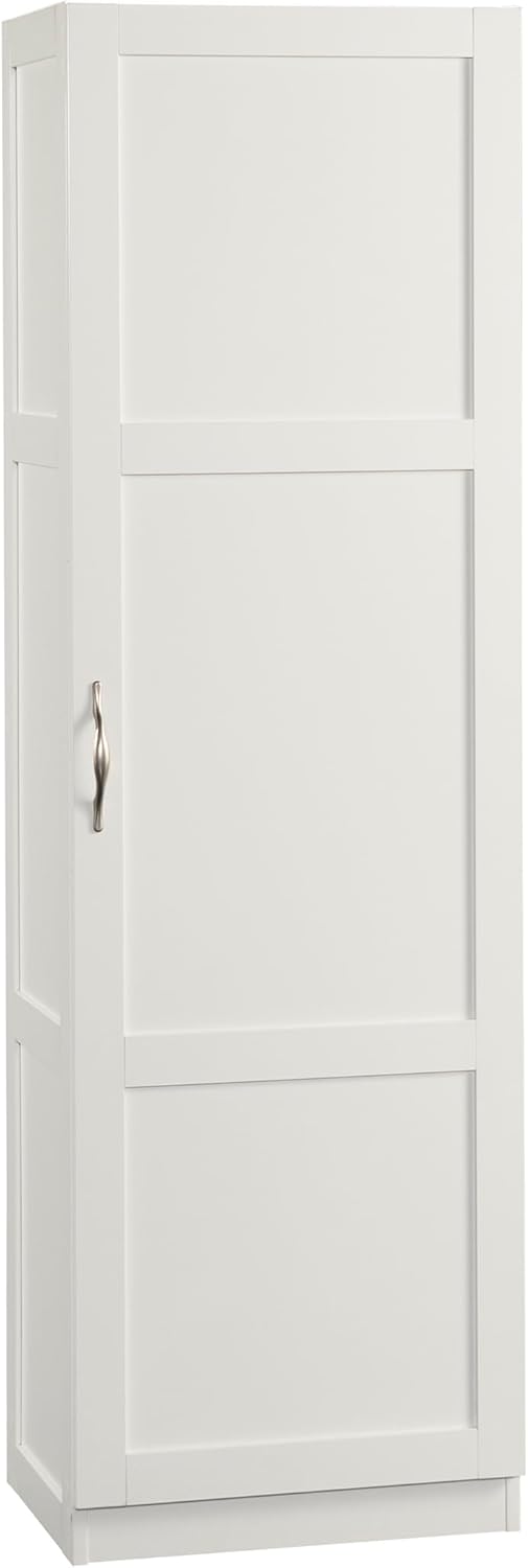 Sauder Miscellaneous Tall Storage Cabinet, Kitchen Pantry, Single Door with A...