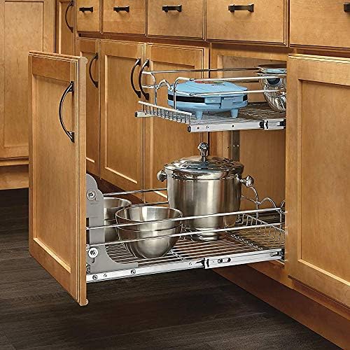 Rev-A-Shelf - 5WB2-1522-CR - 15 in. W x 22 in. D Base Cabinet Pull-Out Chrome...