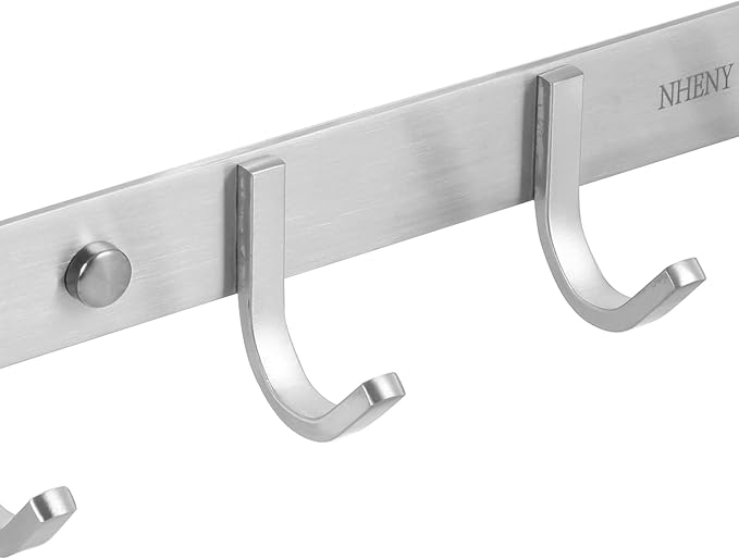 Coat Hook Rack Hanger –Towel Hook Rail - Image 6