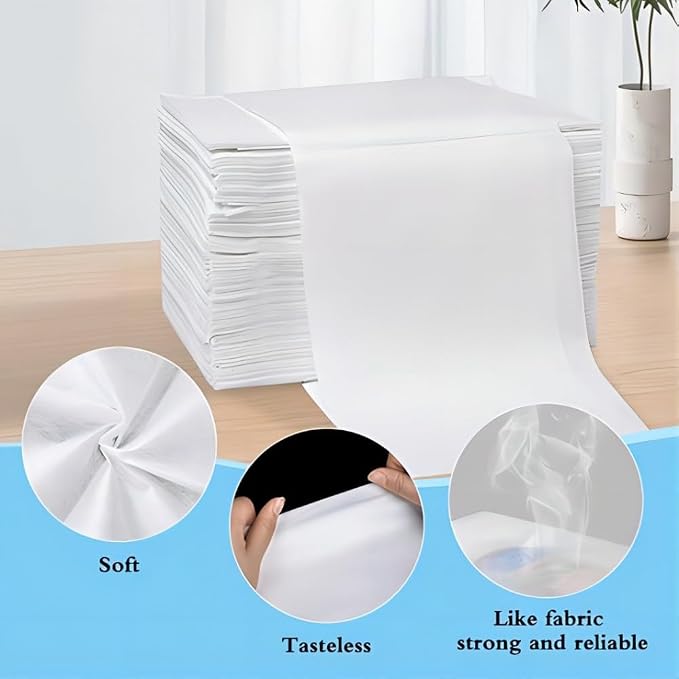 50Pcs Disposable Massage Table Sheets 31.5" x 71" Non-Woven Fabric Bed Covers - Image 7