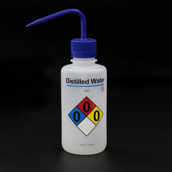 2pcs of Safety Wash Bottles, Vol.500ml 17oz, Distilled Water Wash Bottle - Image 3