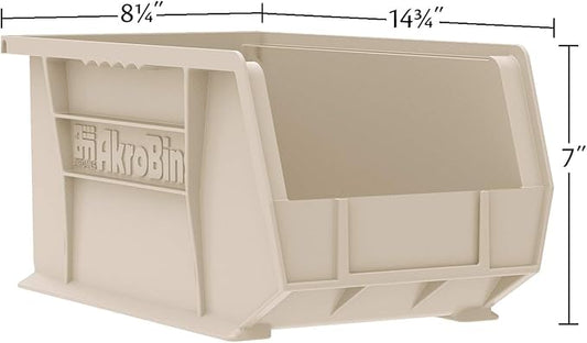 Akro-Mils 30240 AkroBins Plastic Storage Bins, Space-Saving Stackable Bins - Image 2