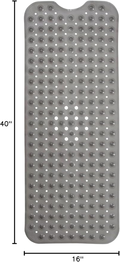 ENKOSI Bathtub Mat – 40 x 16 Inch Extra Long Non Slip Shower Mat – Anti Slip - Image 8
