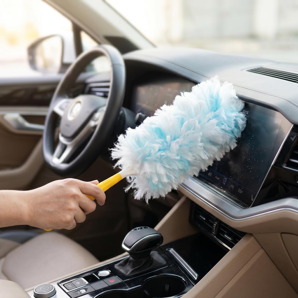 10 Count Disposable Duster Refills - Effortless Dust Removal for Electronics, Furniture, Blinds, and Ceiling Fans