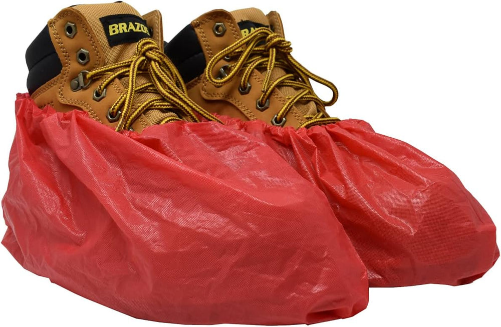 ShuBee Waterproof Shoe & Boot Covers Slip-Resistant Disposable for Plumbi...