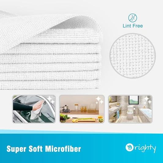 Orighty Microfiber Cleaning Cloth, 12 Pack Microfiber Towels - Image 2