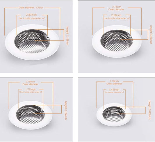 Shower Drain, Bathtub Drain Cover, Sink Tub Drain Stopper, Sink Strainer - Image 2