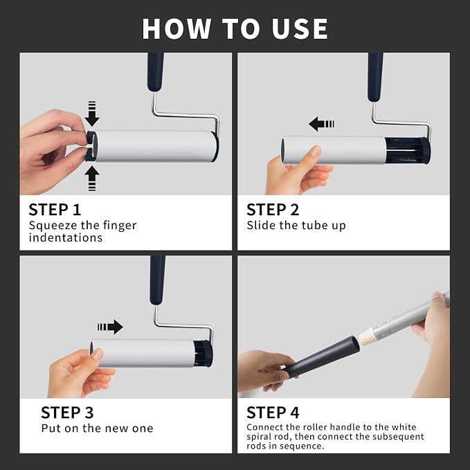 Lint Roller for Pet Hair Extra Sticky - Image 7