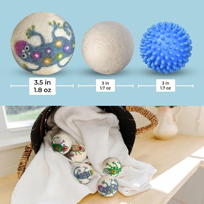 Ezhippie Quality Wool Dryer Balls - Image 7