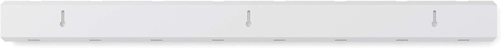 Umbra Flip Coat Rack, Wall Mount 8-Hook, Space Saving, White