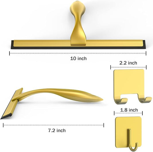 All-Purpose Stainless Steel Shower Squeegee - Image 2