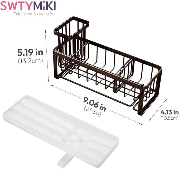 SWTYMIKI Sponge Holder for Kitchen Sink - Image 7