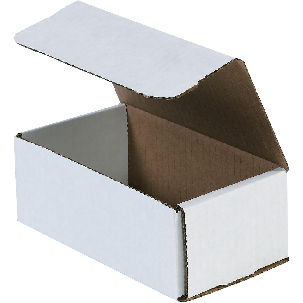 Box USA BM1464 Corrugated Mailers, 14" x 6" x 4", White (Pack ...