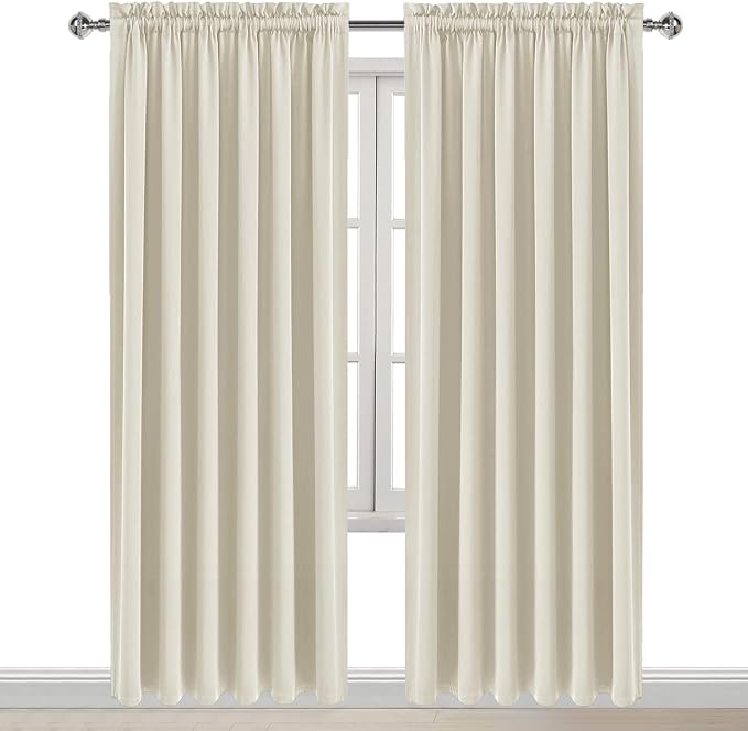 DWCN Blackout Curtains for Living Room Thermal Insulated, Energy Saving & Noise - Image 9