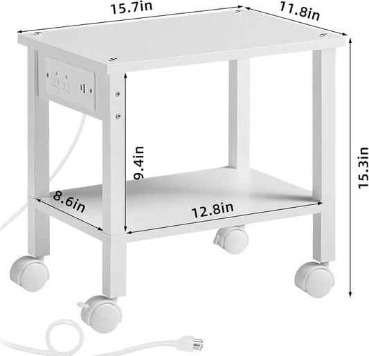 Lerliuo Under Desk Printer Stand - Image 2